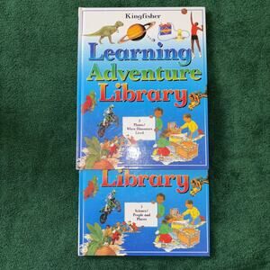 Lot of 2 "Kingfisher Learning Adventure Library" Books 3,5